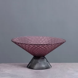 Ваза Cloyd MESO Vase / D:25 см - фиолетстекло (арт0026)