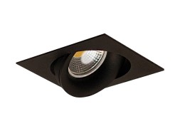 Встраиваемый поворотный светильник под сменную лампу Donolux DL18412/01TSQ Black