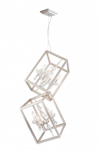 Подвесная люстра INESSA 3850.8 silver Lucia Tucci
