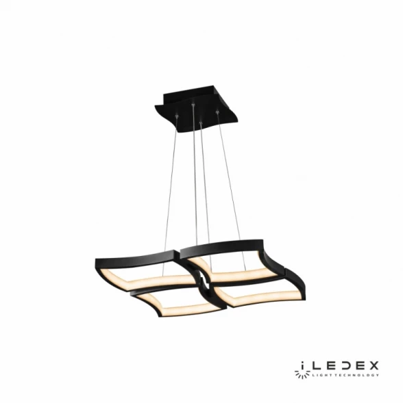 Подвесной светильник 8196-4-D-T BK iLedex