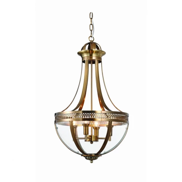 Подвесная люстра KM0287P-6 antique brass DeLight Collection
