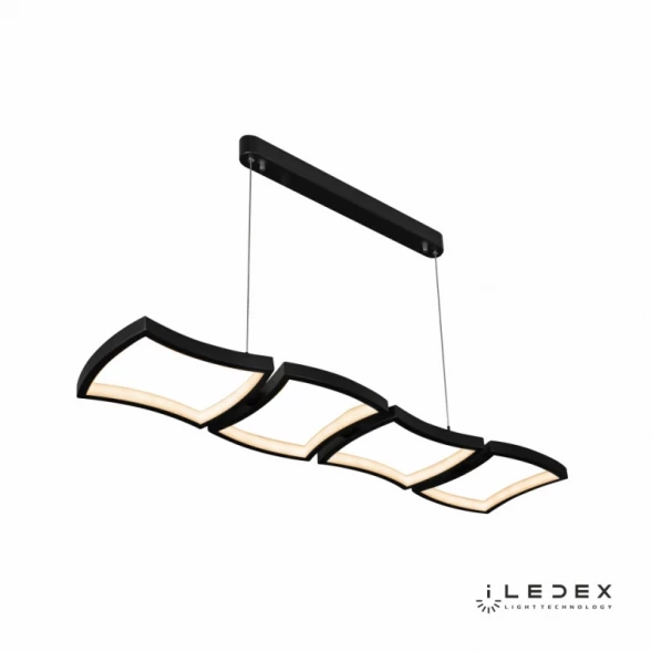 Подвесной светильник 8196-4L-D-T BK iLedex