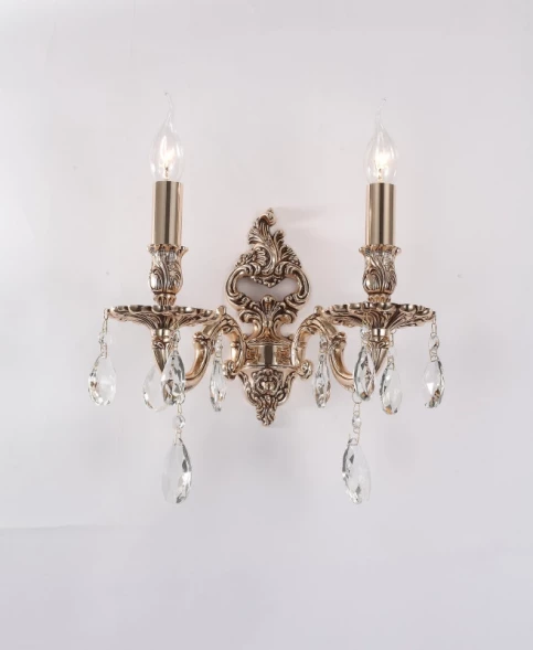 Бра BARLETTA W1730.2 coffe gold Lucia Tucci