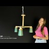 Потолочная люстра PROP 3 Green