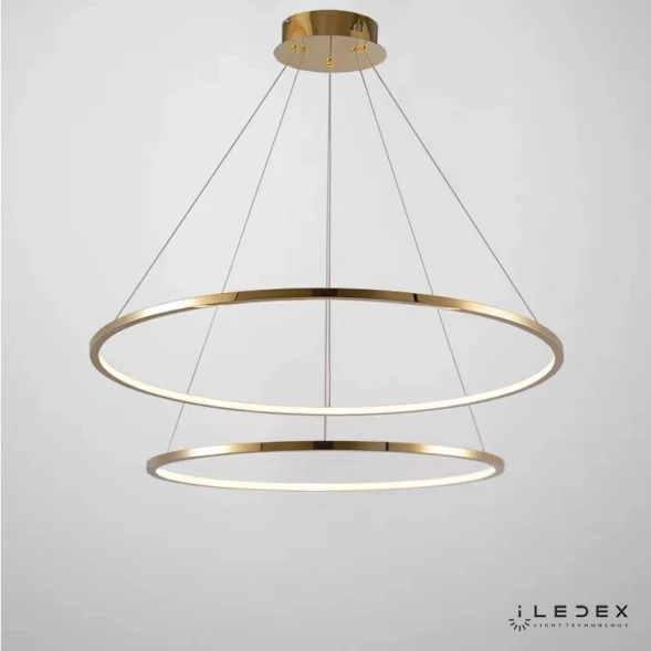 Каскадная люстра iLedex 10112P/2-39W-3000K (6/4) BR