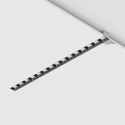 Donolux Led св-к встраиваемый, 30W, 573х74,8мм, H39,8мм, 2700Lm, 30х75°, 3000К, Ra80, IP20, UGR16, к Donolux DL18519M141A30.30.573GB 151