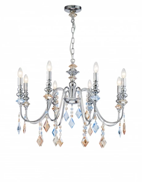 Подвесная люстра MAYA 4450.8 chrome Lucia Tucci