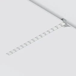 Donolux Led св-к встраиваемый, 30W, 573х74,8мм, H39,8мм, 2700Lm, 30х75°, 3000К, Ra80, IP20, UGR16, к Donolux DL18519M141A30.30.573CH 151