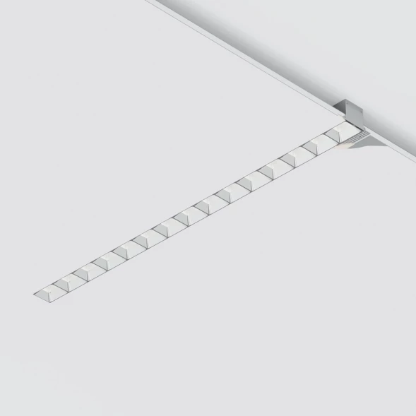 Donolux Led св-к встраиваемый, 30W, 573х74,8мм, H39,8мм, 2700Lm, 30х75°, 3000К, Ra80, IP20, UGR16, к Donolux DL18519M141A30.30.573CH 151
