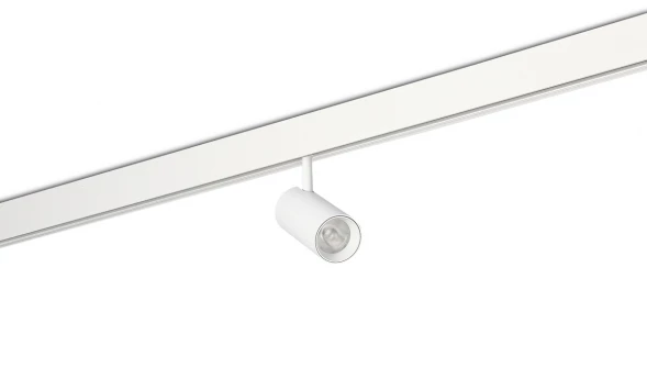 Led светильник Slim Line,  Alpha, DC 48В 10Вт, D45xL100 мм, 800Лм, 36°, 3000К, недиммируемый, IP20, Ra&amp;gt;90, белый Donolux DL20604WW10W