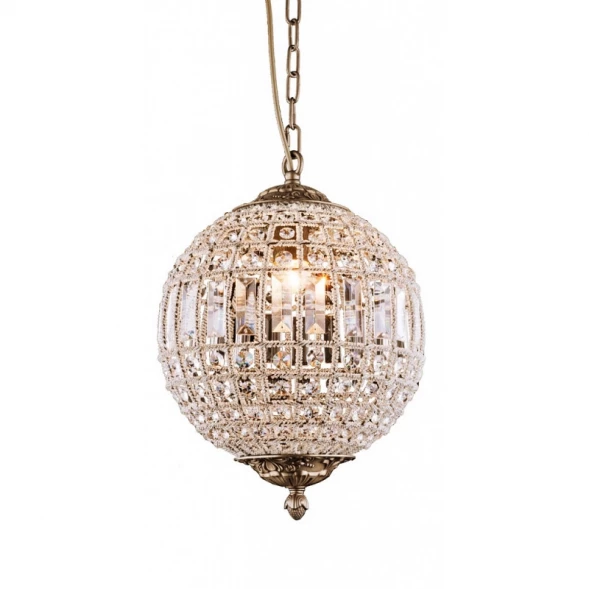 Подвесная люстра KR0108P-2 antique brass DeLight Collection