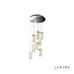 Каскадная люстра C4430-8R CR iLedex