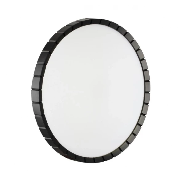 7649/DL PALE SN Светильник пластик/белый/черный LED 48Вт 4000К D385 IP43 ATABI BLACK