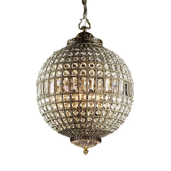 Подвесная люстра KR0108P-3 antique brass DeLight Collection