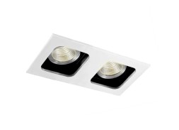 Поворотный встраиваемый светильник под сменную лампу Donolux DL18614/02WW-SQ White/Black