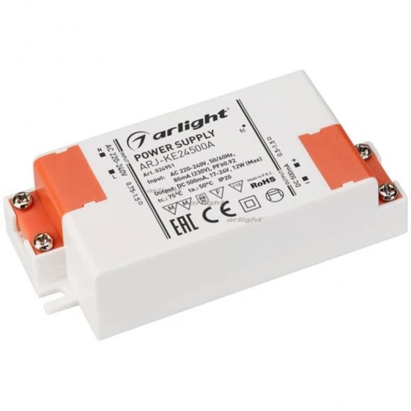 Блок питания для светодиодной ленты 024951 Arlight