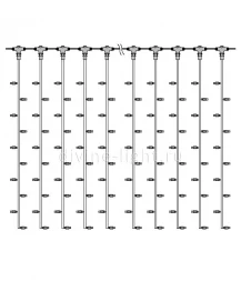 Светодиодный занавес Laitcom PCL202-10-2WW