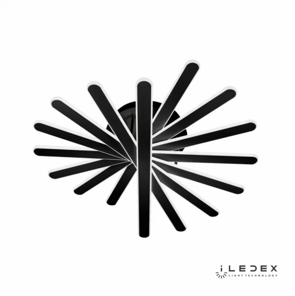 Накладной светильник 9043-8-X-T BK iLedex
