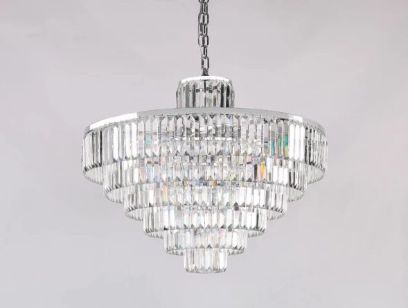 Каскадная люстра 31124/S nickel Newport