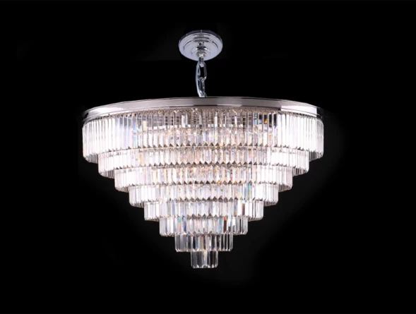 Каскадная люстра 31127/S nickel Newport