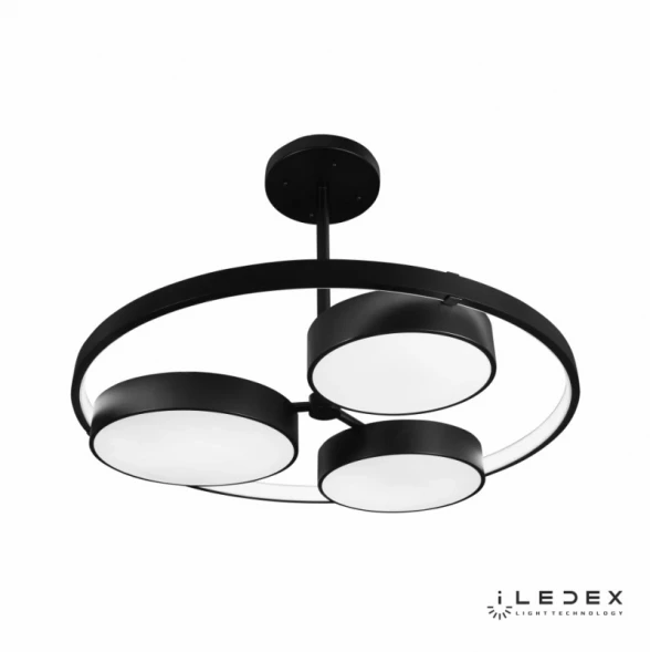 Люстра на штанге 9123-1070-X-T BK iLedex