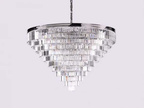 Каскадная люстра 31143/S nickel Newport