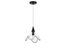 Подвес, 1хЕ27 40Вт, плафон стеклянный, прозрачный Donolux S111055.1StBlack
