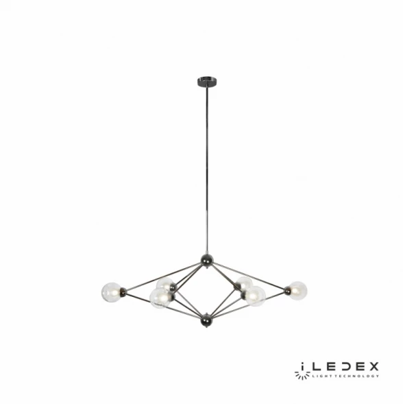 Люстра на штанге C4458-6B CR iLedex