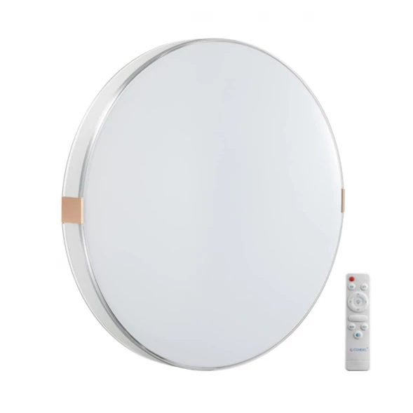 7676/EL COLOR SN Светильник пластик/золотистый LED 70Вт 3000-6000K D493 IP43 пульт ДУ OTIGA WHITE