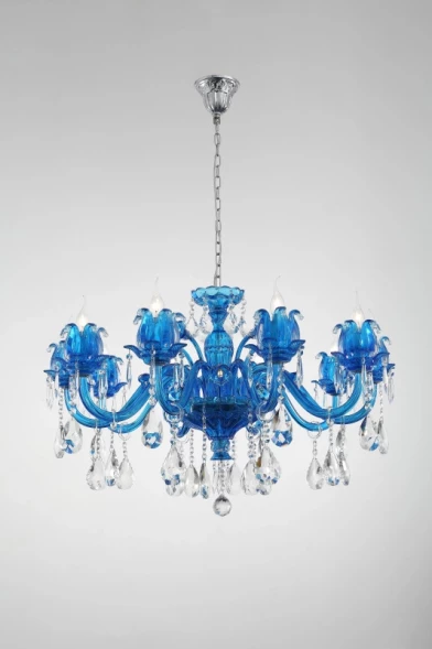 Подвесная люстра ASHANTI 1250.10 blu Lucia Tucci