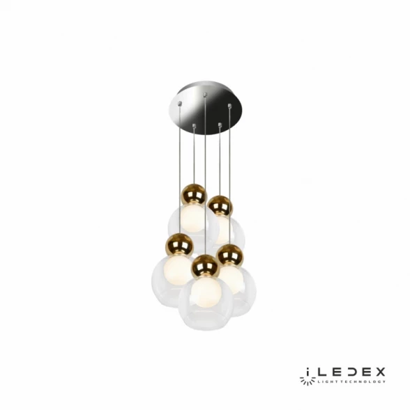 Каскадная люстра C4476-5R GL iLedex