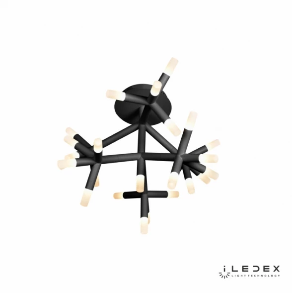 Люстра на штанге FS-017-X25 BK iLedex