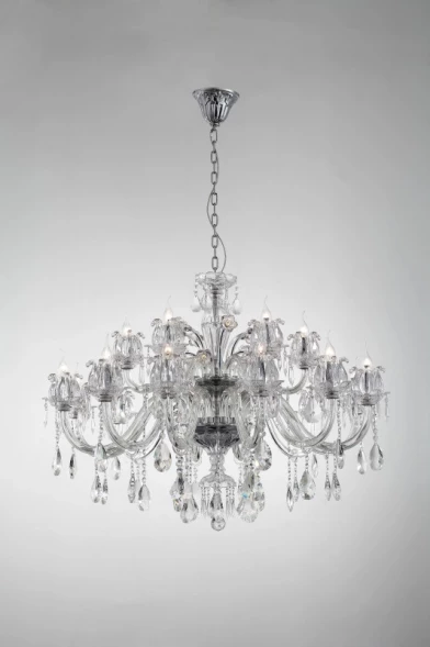 Подвесная люстра ASHANTI 1250.18 clear Lucia Tucci