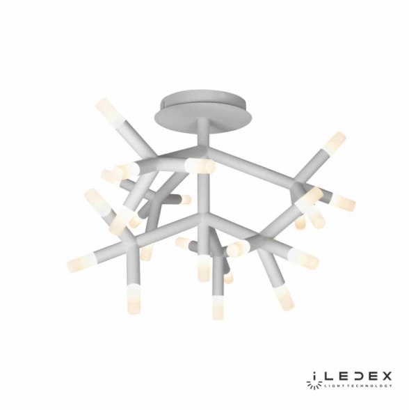 Люстра на штанге FS-017-X25 WH iLedex