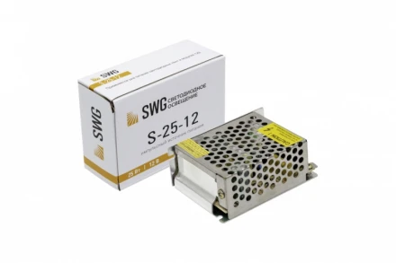 Блок питания для светодиодной ленты S-25-12 SWG