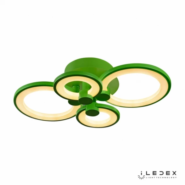 Накладная люстра A001/4 Green iLedex