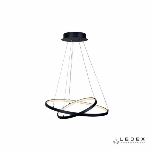 Подвесная люстра D098-2 (600x400) BK iLedex