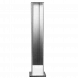 Напольная мини-колонна односторонняя 16 мод. (8мод. 45х45), высота 405мм, цвет алюминий