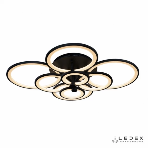 Накладная люстра A001/8 BK iLedex