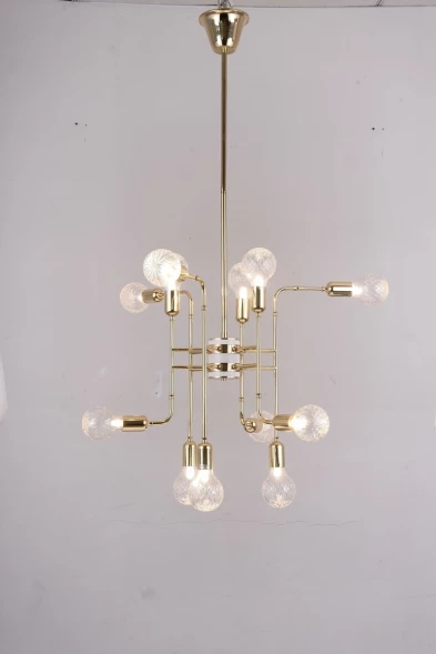 люстра Crystal Bulb Chandelier 12