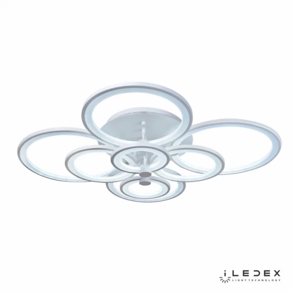 Накладная люстра A001/8 WH iLedex