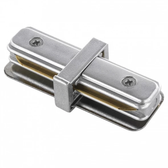 Коннектор TRC-1-1-I-CH / Коннектор прямой для однофазного шинопровода Elektrostandard
