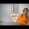 Люстра Boule De Cristal Round Cluster Chandelier 10