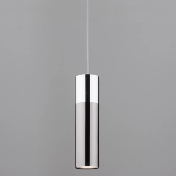 Подвесной светильник Eurosvet 50135/1 LED хром/черный жемчуг