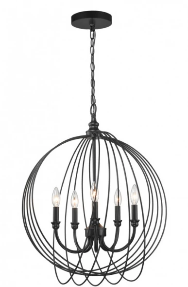 Подвесная люстра TL1185H-05BK TOPLIGHT