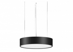 Подвесной светодиодный светильник, 30 Ватт, 3000К, D-400мм., черный Donolux S111052D400WW Black Sp