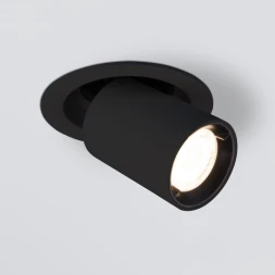 Встраиваемый светильник 9917 LED 10W 4200K черный матовый Elektrostandard
