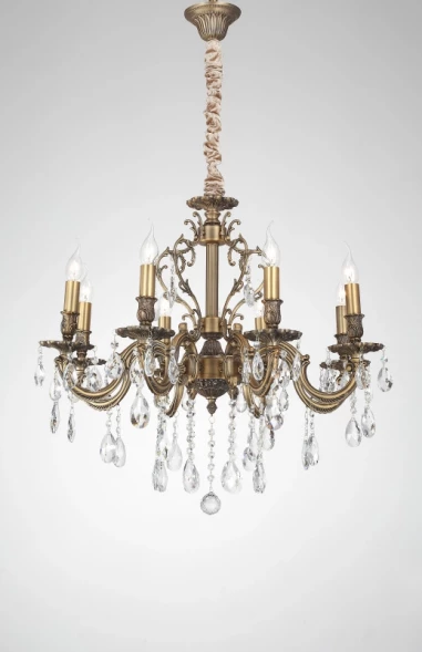 Подвесная люстра BARLETTA 1730.8 antique Lucia Tucci
