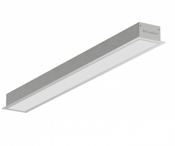 Donolux Led line in встраиваемый светодиодный светильник, 57,6 Ватт, 4320Lm, 3000К, IIP20, 65х35х200 Donolux DL18529M200WW60L3
