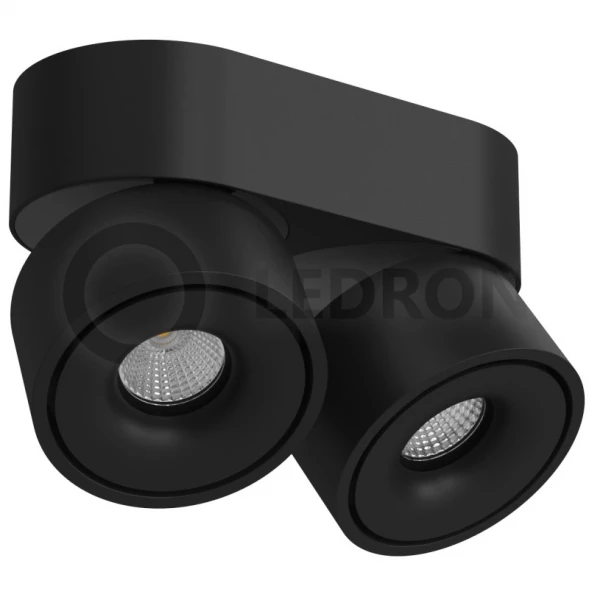 Накладной светильник LH8W 2 Black LeDron